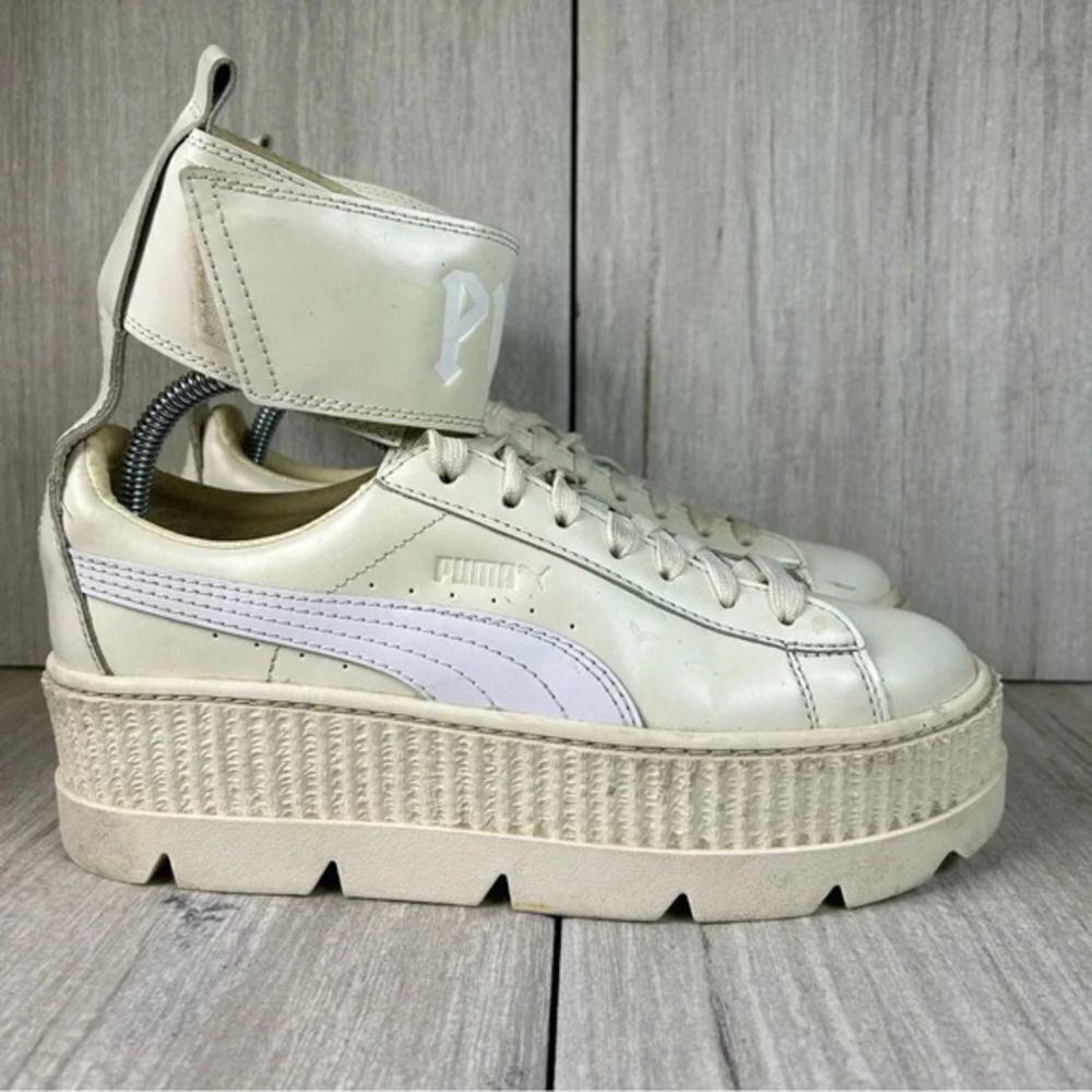 Puma x Rihanna Fenty Ankle Strap Creeper Chunky Platform Sneaker Womens Size 9